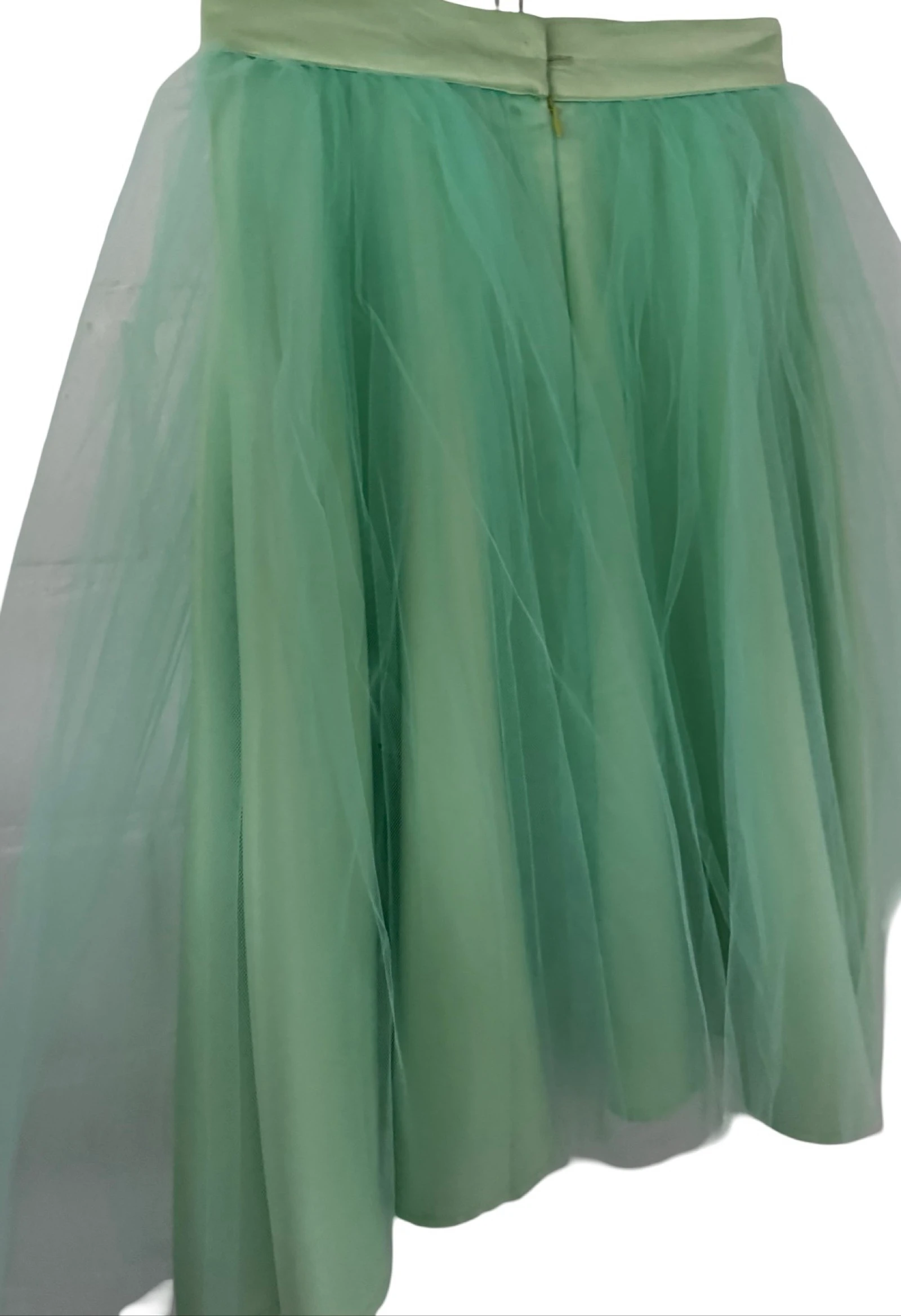 Por Charmy, falda de tul verde menta talla 36 nueva – photo 8